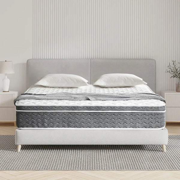 10/12/14 Inch Queen Size Hybrid Mattress-Bedroom-Krewe Home Interiors