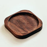 200ml Glass Coffee Mug with Wooden Tray & Spoon-kitchen-Krewe Home Interiors