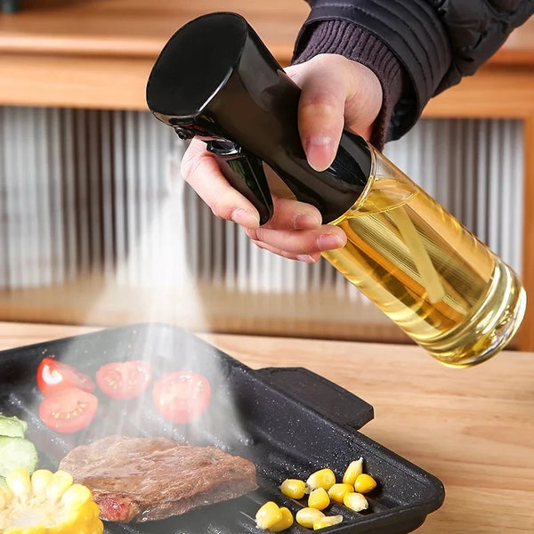 200ml Oil Spray Bottle – Continuous Mist Sprayer-kitchen-Krewe Home Interiors