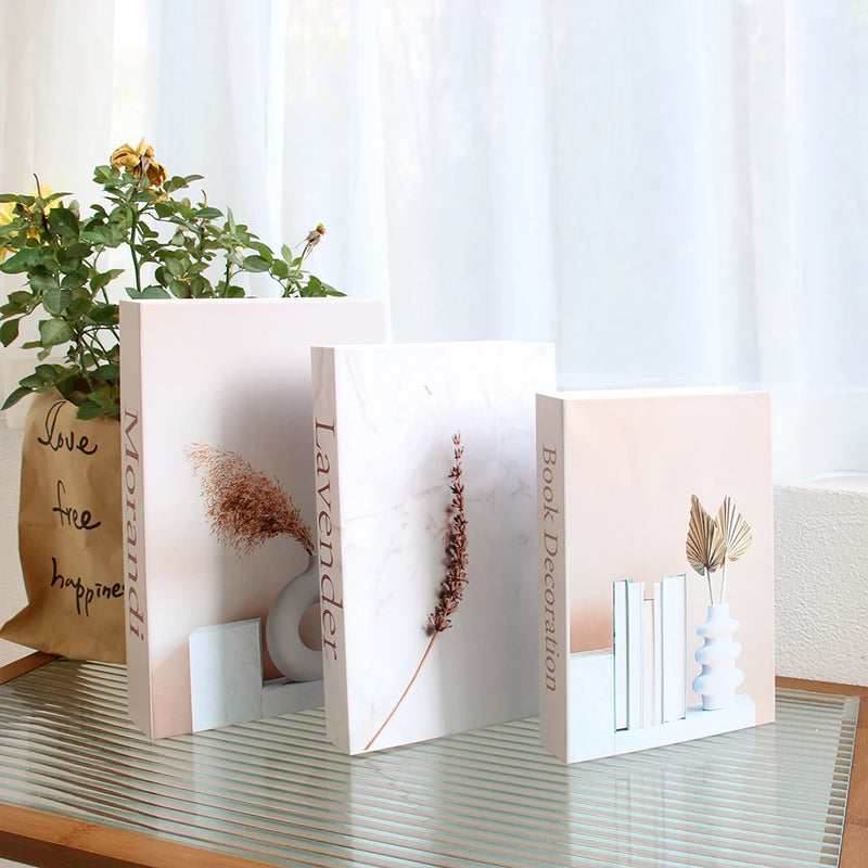 3Pcs Faux Books Set – Luxury Decorative Coffee Table Books-Home decor-Krewe Home Interiors