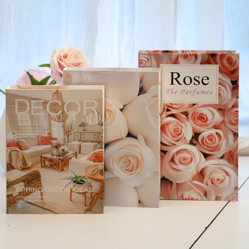 3Pcs Faux Books Set – Luxury Decorative Coffee Table Books-Home decor-Krewe Home Interiors