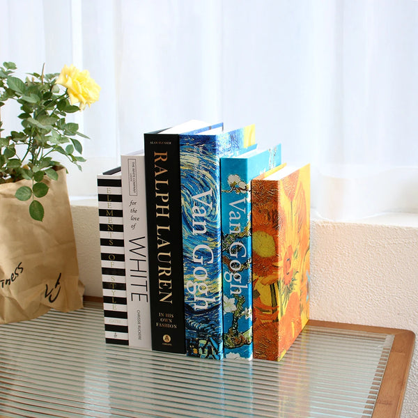 3Pcs Faux Books Set – Luxury Decorative Coffee Table Books-Home decor-Krewe Home Interiors