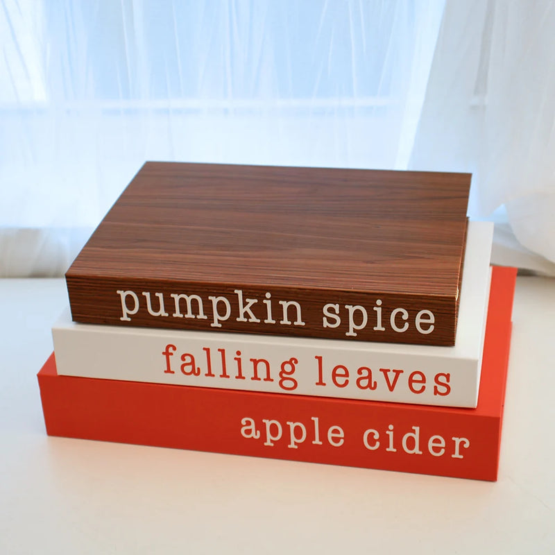 3Pcs Faux Books Set – Luxury Decorative Coffee Table Books-Home decor-Krewe Home Interiors
