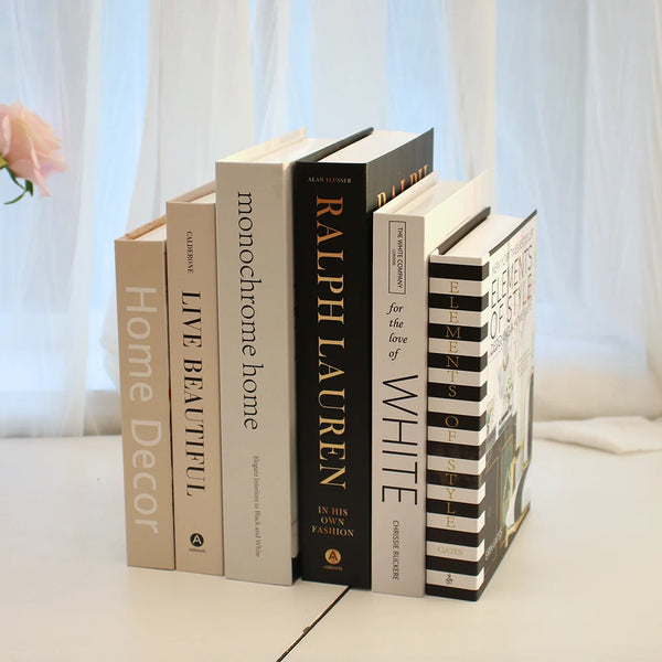 3Pcs Faux Books Set – Luxury Decorative Coffee Table Books-Home decor-Krewe Home Interiors