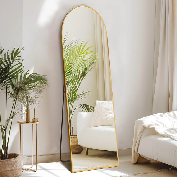 64"x21" Full-Length Mirror – Standing or Wall-Mounted-Bedroom-Krewe Home Interiors