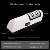 Electric Multifunctional Knife Sharpener – Stainless Steel Tool