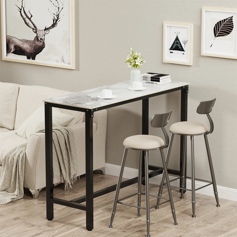 Slate Marble Kitchen Bar Table – 2-4 Person Dining Counter