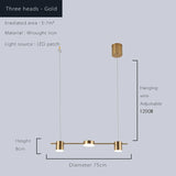 Modern LED Ceiling Chandelier for Living & Dining Rooms