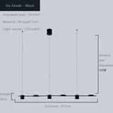Modern LED Ceiling Chandelier for Living & Dining Rooms