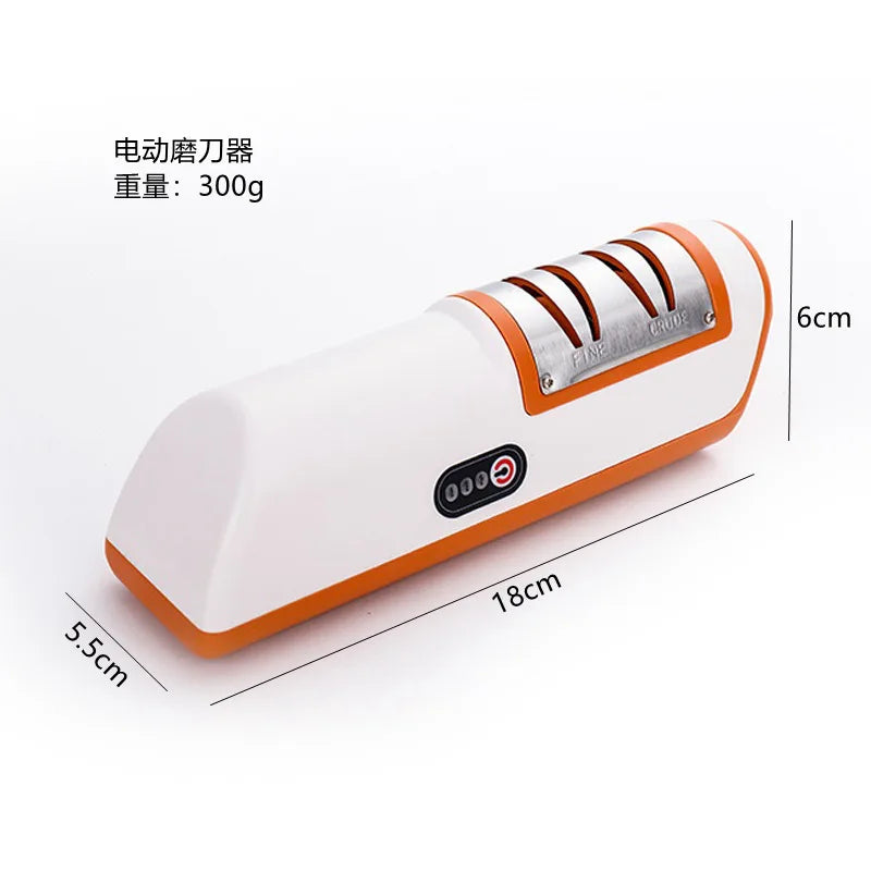 Electric Multifunctional Knife Sharpener – Stainless Steel Tool