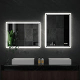 Luxury LED Backlit Bathroom Mirror – Dimmable & Anti-Fog Mirror