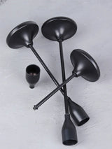 3Pcs European Style Metal Candle Holders – Wedding & Home Décor