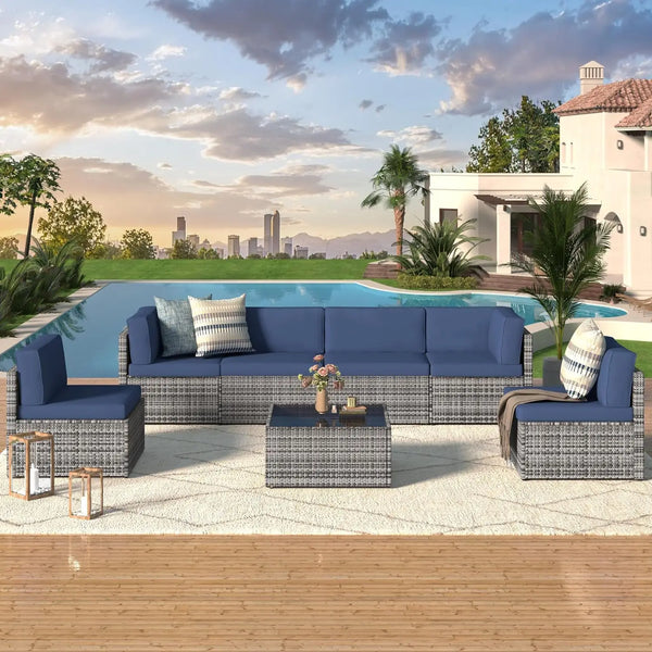 Outdoor Sectional Chair Set – Weatherproof & Stylish Patio Seating