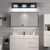 Modern 3-Light LED Bathroom Vanity Light – Matte Black, Waterproof & Energy Saving