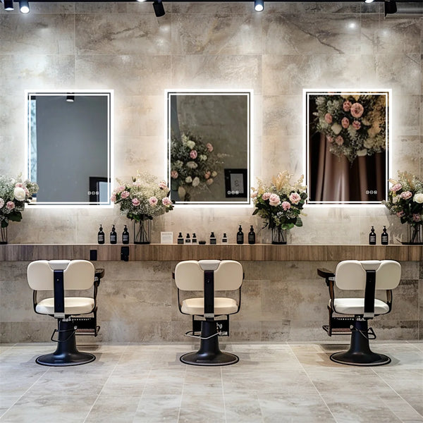 Luxury LED Backlit Bathroom Mirror – Dimmable & Anti-Fog Mirror