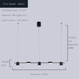 Modern LED Ceiling Chandelier for Living & Dining Rooms