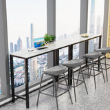 Slate Marble Kitchen Bar Table – 2-4 Person Dining Counter