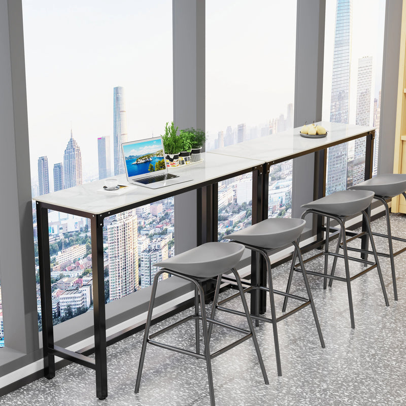 Slate Marble Kitchen Bar Table – 2-4 Person Dining Counter