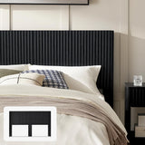 Brooklyn Wood Wall-Mount Headboard – 62.4" Modern Farmhouse-Bedroom-Krewe Home Interiors