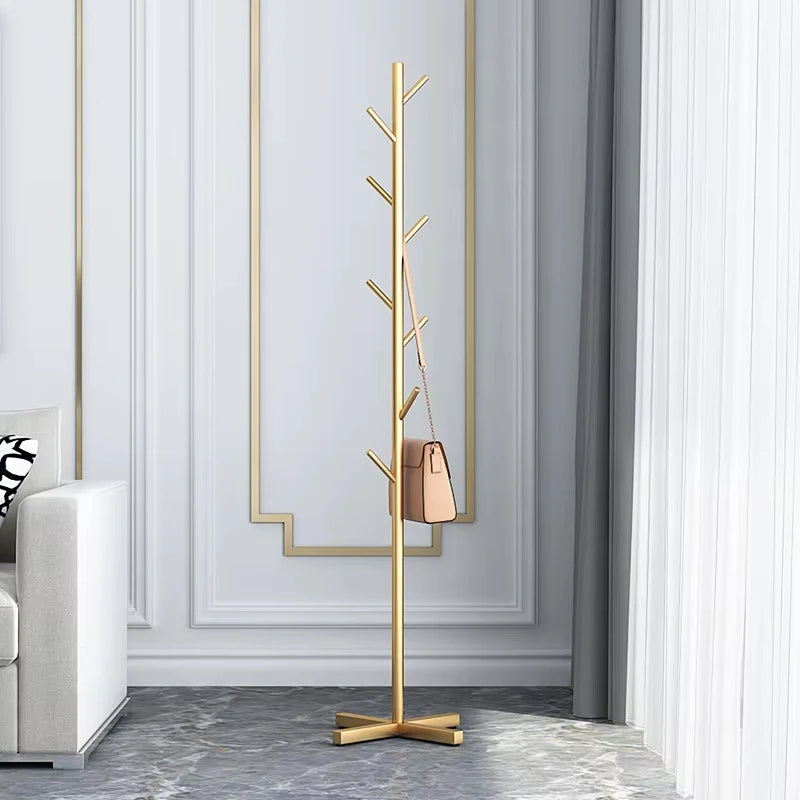 Floor-Standing Clothes Hanger Rack – Simple & Modern Storage-Home decor-Krewe Home Interiors