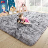 Fluffy Area Rug for Bedroom & Living Room – Non-Slip, Soft, Durable-Living Room-Krewe Home Interiors