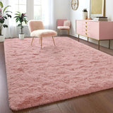 Fluffy Area Rug for Bedroom & Living Room – Non-Slip, Soft, Durable-Living Room-Krewe Home Interiors