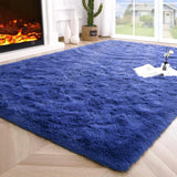 Fluffy Area Rug for Bedroom & Living Room – Non-Slip, Soft, Durable-Living Room-Krewe Home Interiors