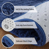 Fluffy Area Rug for Bedroom & Living Room – Non-Slip, Soft, Durable-Living Room-Krewe Home Interiors