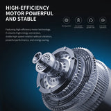 Gravity Electric Salt & Pepper Grinder Set – LED, One-Handed Operation-kitchen-Krewe Home Interiors