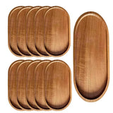 Japanese-Style Solid Wood Decor Tray-Krewe Home Interiors