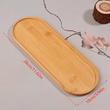 Japanese-Style Solid Wood Decor Tray-Krewe Home Interiors