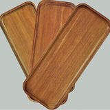 Japanese-Style Solid Wood Decor Tray-Krewe Home Interiors