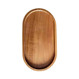 Japanese-Style Solid Wood Decor Tray-Krewe Home Interiors