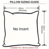 Love Plush Throw Pillow Cover – Solid Color Elegance-Home decor-Krewe Home Interiors