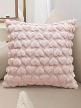 Love Plush Throw Pillow Cover – Solid Color Elegance-Home decor-Krewe Home Interiors