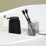 Matte Black Refillable Soap Dispenser – 11oz-bathroom-Krewe Home Interiors