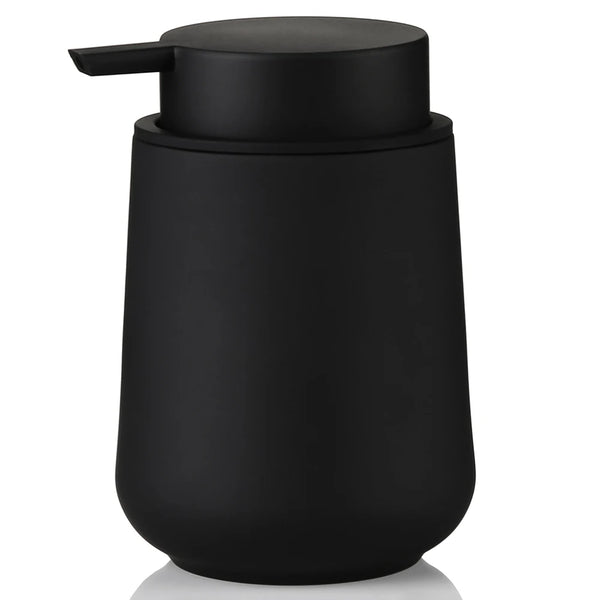 Matte Black Refillable Soap Dispenser – 11oz-bathroom-Krewe Home Interiors