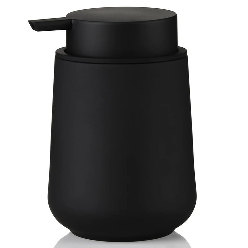 Matte Black Refillable Soap Dispenser – 11oz-bathroom-Krewe Home Interiors