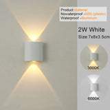 Modern LED Wall Sconce – Up & Down Wall Light-Home decor-Krewe Home Interiors