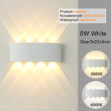 Modern LED Wall Sconce – Up & Down Wall Light-Home decor-Krewe Home Interiors