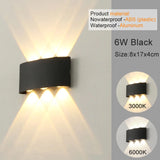 Modern LED Wall Sconce – Up & Down Wall Light-Home decor-Krewe Home Interiors