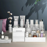 Plastic Makeup Drawer Storage Organizer – Modern Design-bathroom-Krewe Home Interiors
