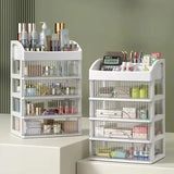 Plastic Makeup Drawer Storage Organizer – Modern Design-bathroom-Krewe Home Interiors