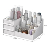 Plastic Makeup Drawer Storage Organizer – Modern Design-bathroom-Krewe Home Interiors